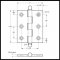Deltana CH2520 Cabinet Hinge Specs