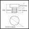 Deltana CHB Cabinet Finial Specs