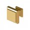Deltana KS10 Square Decorative Knob in PVD Polished Brass Finish