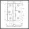 Deltana DTDSB3025, Plain Bearing, Screen Door, Brass Hinge Specs