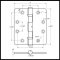 Deltana DTSB4540NBW, Ball Bearing, Full Mortised, Brass Hinge Specs