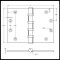 Deltana DTDSB4560BB, 4 Ball Bearings, Wide Throw, Brass Hinge Specs