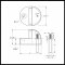 Product Specs of Door Bumper #DSHP916