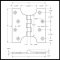 Deltana DTDSPA4040, Plain Bearing, Full Mortised, Parliament Hinge Specs