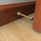 Deltana 4" Baseboard Door Stop Applied on Door 