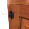Deltana CH1515 Cabinet Hinge in US10 Finish applied to interior wooden door
