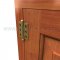 Deltana CH2015 Cabinet Hinges in US3 Finish Applied to Interior Wooden Door