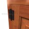 Deltana CHA2517 Cabinet Hinge in US10B Finish applied to interior wooden door
