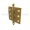 Deltana CHAT Cabinet Finial in CR003 Finish Applied to Deltana Cabinet Hinge