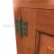 Deltana CHST Cabinet Finial in US5 Finish applied to interior wooden door