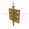 Deltana CHUT Cabinet Finial applied to Deltana Cabinet Hinge