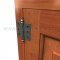 Deltana CHWT Cabinet Finial in US15A Finish applied to interior wooden door