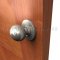 Deltana CL115EAC Dummy Round Door Knob applied on wooden door