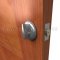 Deltana Non Cylinder Deadbolt Applied on Wooden Door 