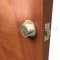 Deltana Double Cylinder Deadbolt Polished Brass Finish