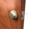 Deltana CL210LM Double Cylinder Deadbolt Polished Brass Finish