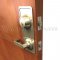 Deltana CL300ILC Interconnected Door Lock and Lever Polished Brass Finish