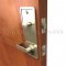 Deltana CL308ILC Interconnected Door Lock and Lever Brushed Chrome Finish