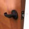 Deltana CL400EL Entry Curved Door Lever Oil Rubbed Finish