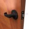 Deltana CL402EL Privacy Curved Door Lever Oil Rubbed Bronze Finish