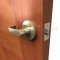 Deltana CL501EVC Clarendon Passage Door Lever Polished Brass Finish