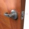 Deltana Clarendon Interchangeable Core Door Levers Brushed Chrome Finish