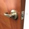 Deltana CL509EVC Clarendon Privacy Door Lever Polished Brass Finish