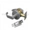 Deltana CL601EVC Passage Curved Door Lever Brushed Chrome Finish