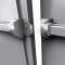 Deltana Double Door Strike Applied on Door