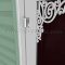 Deltana DTDHS3035, Plain Bearing, Screen Door, Brass Hinge on a Door