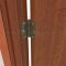 Deltana DTDSB35B, 2 Ball Bearings, Heavy Weight, Brass Hinge on a Wooden Door