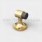 Polished Brass Deltana Floor Mount Heavy Duty Bumper