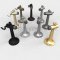 Deltana Floor Mount Heavy Duty Bumper With Ring Catch,