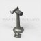 Antique Nickel Deltana Floor Mount Heavy Duty Bumper With Ring Catch