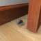 Deltana Low Profile Dome Door Stop Applied