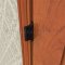 Deltana DTDSPA3040, Plain Bearing, Full Mortised, Parliament Hinge on a Wooden Door