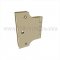 Deltana DTDSPA3040, Plain Bearing, Full Mortised, Parliament Hinge, Closed