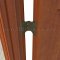 Deltana DTDSPA3040, Plain Bearing, Full Mortised, Parliament Hinge on a Wooden Door