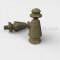 Deltana DTDSST, Solid Brass, Ornate Tip 