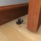 Deltana Floor Mount Light Duty Bumper With Installation Stud Applied