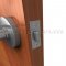 Deltana G1RLP Entry Latch Brushed Chrome Applied on Door