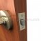 Deltana G1RLP Entry Latch Polished Brass Finish Applied on Door