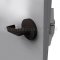 Deltana LTED80LS Entry Door Lever Trim for Panic Device, Oil-Rubbed Bronze Finish