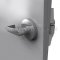 Deltana LTED80LS Entry Door Lever Trim for Panic Device Brushed Chrome Finish