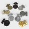Deltana Magnetic Flush Door Holder, 2-1/2" Diameter