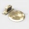 Polished Brass Deltana Magnetic Flush Door Holder