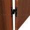 Deltana DOK2520 Olive Knuckle Hinge in US19 Finish applied to interior wooden door