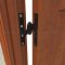 Deltana DOK6040B Olive Knuckle Hinge in US10B Finish applied to interior wooden door