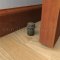 Deltana Round Universal Floor Bumper With Patterned Cap Applied