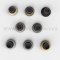 Deltana Flush Mount Concave Bumper, 1-7/8" Diameter